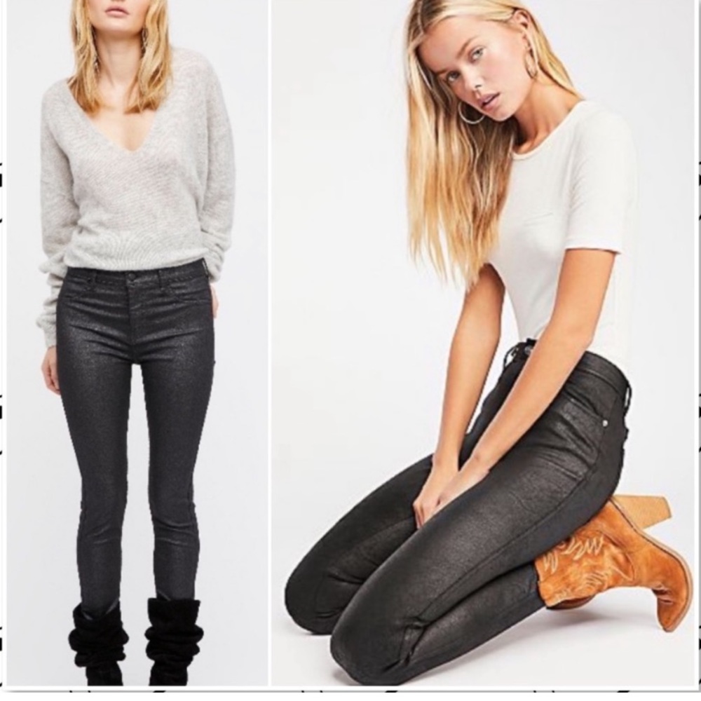 Free People Glitter Jean